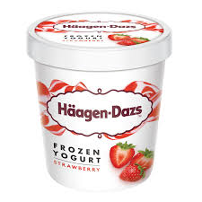 Glace Bac Fraise 16 oz / Pint Haagen-dazs 453 g